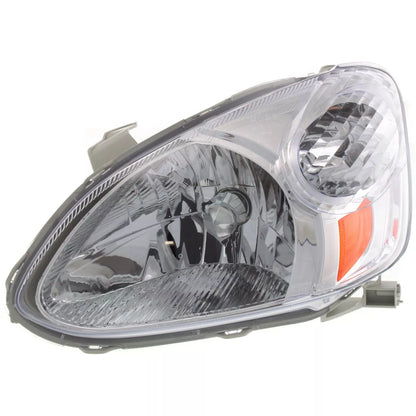 Fits 2003 2004 2005 Toyota Echo Set Headlight Assembly - Left Right Side Halogen With Bulb