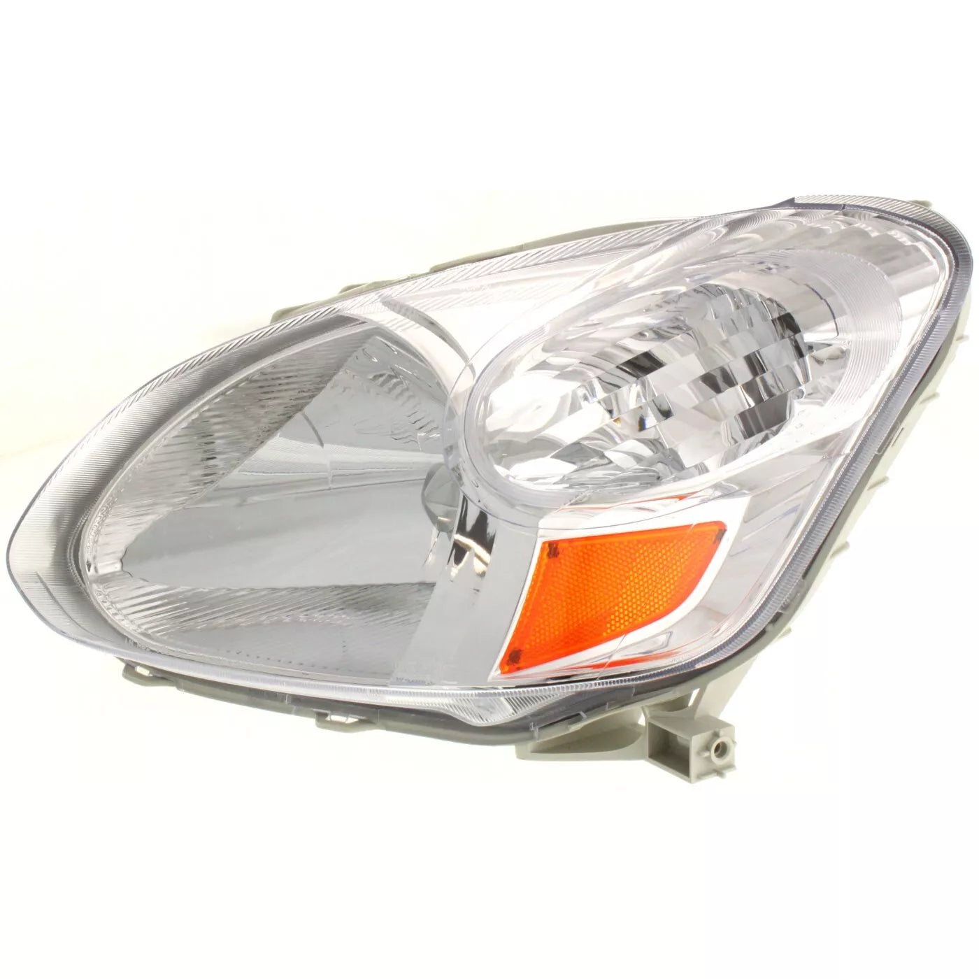 Fits 2003 2004 2005 Toyota Echo Set Headlight Assembly - Left Right Side Halogen With Bulb