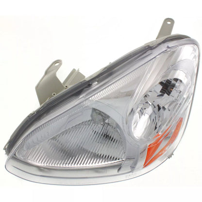 Fits 2003 2004 2005 Toyota Echo Set Headlight Assembly - Left Right Side Halogen With Bulb