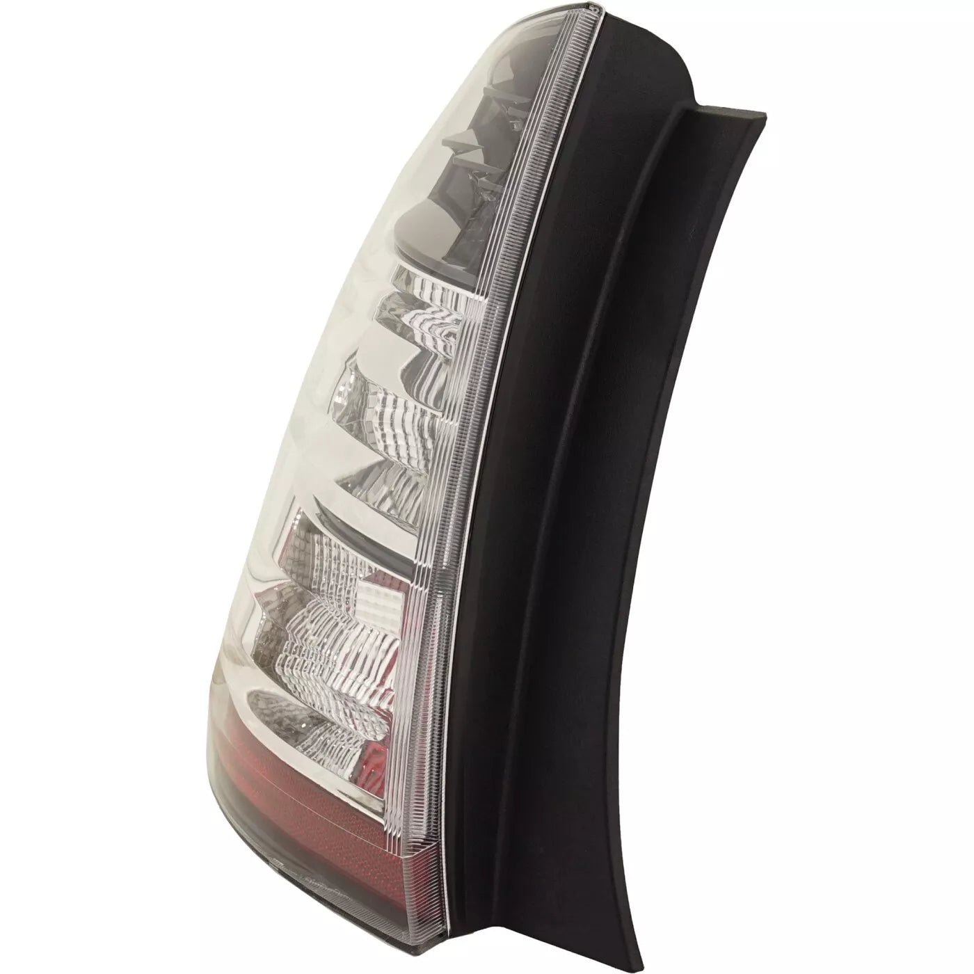 Fits 2004-2005 Toyota Prius Tail Light Set - Left and Right Tail Lamp Halogen Clear/Red Lens W/Bulb