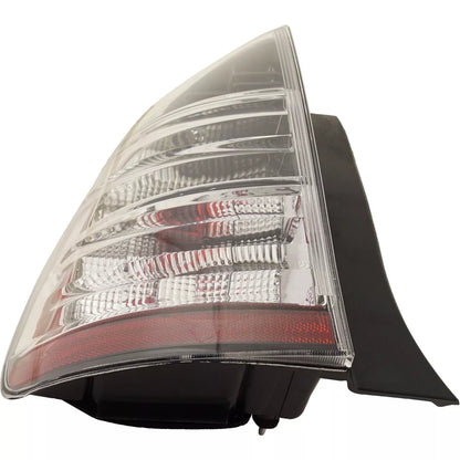 Fits 2004-2005 Toyota Prius Tail Light Set - Left and Right Tail Lamp Halogen Clear/Red Lens W/Bulb