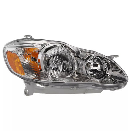 Fits 2005-2008 Toyota Corolla Sedan Set Headlight Assembly - Left Right Side Halogen