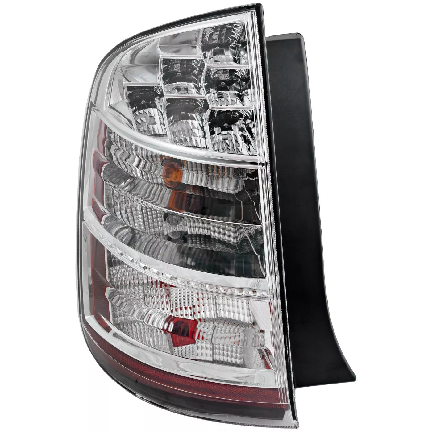 Compatible with 2006-2009 Toyota Prius: Tail Light - Driver Side Assembly Halogen with Bulb(s)