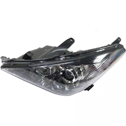 Compatible with 2007-2008 Toyota Solara Coupe Convertible: Set of Headlight Assemblies - Left Right Side Halogen with Bulbs