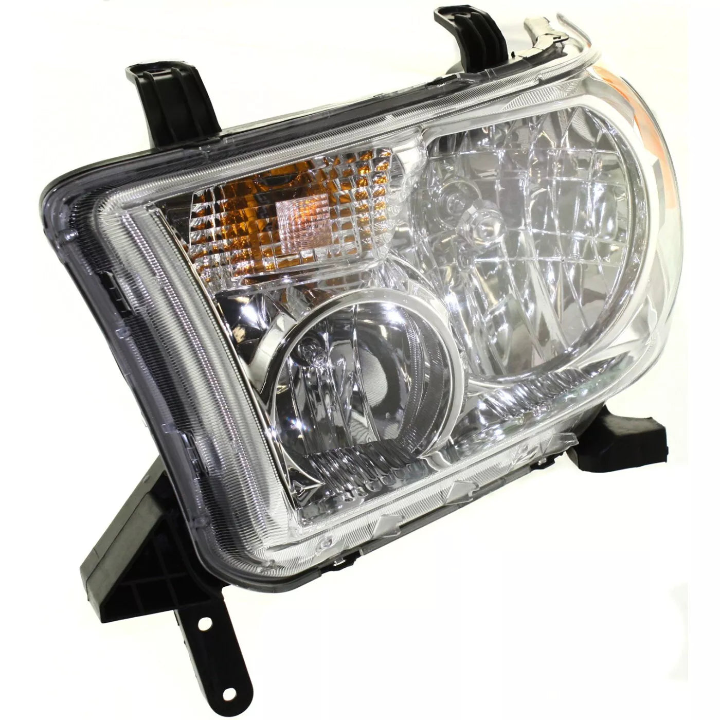 Fits 2007-2013 Toyota Tundra Set Headlight Assembly - Left Right Side Halogen With Bulb