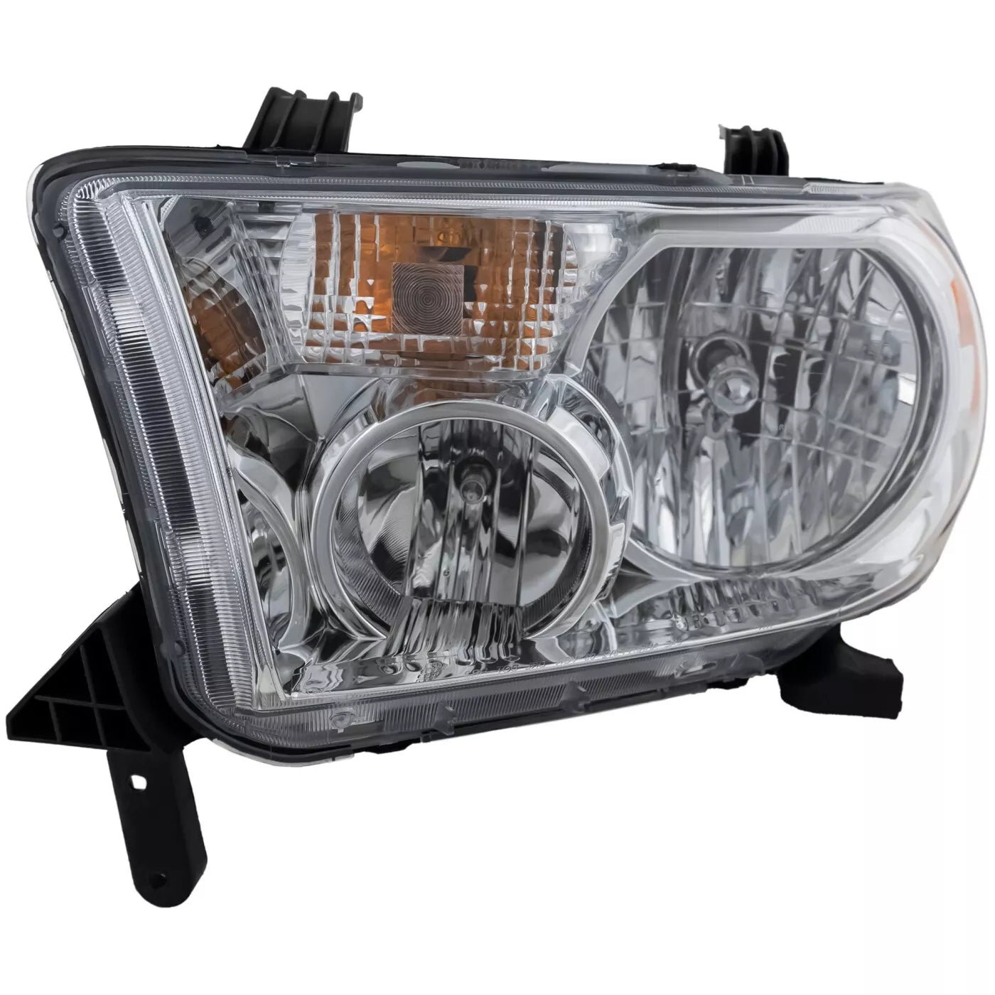 Fits 2007-2013 Toyota Tundra Set Headlight Assembly - Left Right Side Halogen With Bulb