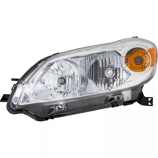 Fits 2009-2012 2013 2014 Toyota Matrix Wagon Headlight - Halogen Left Side With Bulb