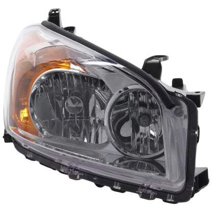 Fits 2009-2012 Toyota RAV4 Limited Headlight - Halogen Right Side With Bulb