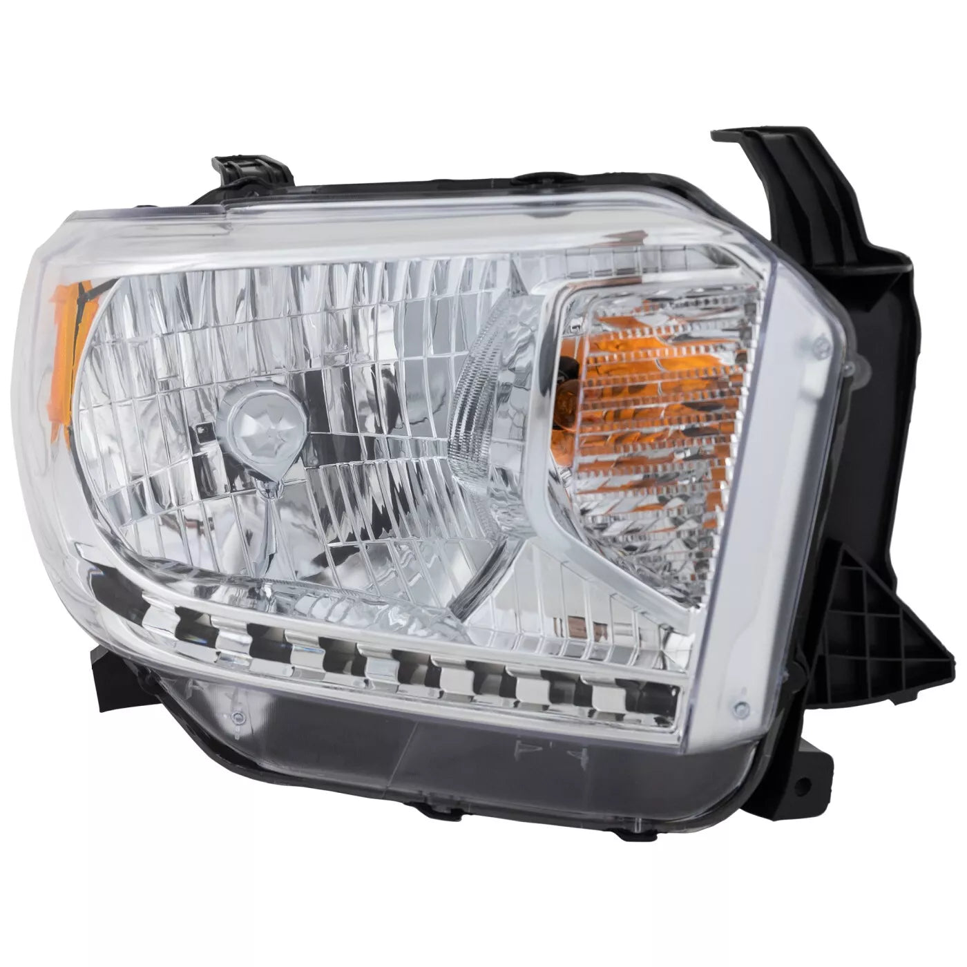 Fits 2014-2017 Toyota Tundra Set Headlight Assembly - Left Right Side Halogen With Level Adjuster