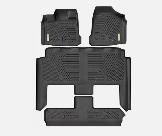 Floor Mats for 2008-2020 Dodge Grand Caravan TPE Rubber All-Weather Protection