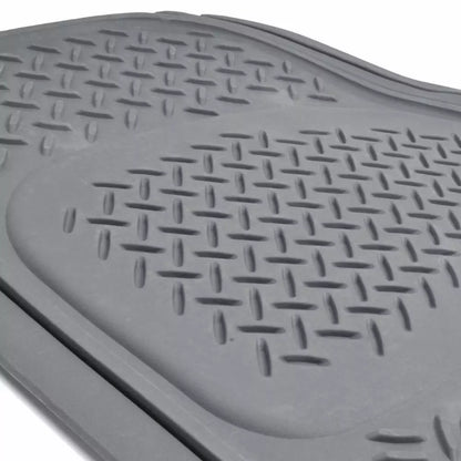 Full Set Floor Mats for Chrysler Town & Country 4 Piece 3 Row Gray Semi-Custom