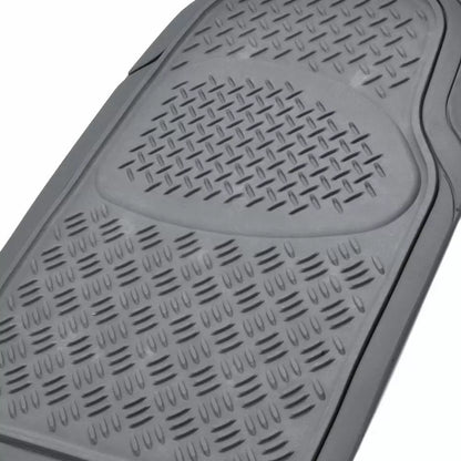 Full Set Floor Mats for Chrysler Town & Country 4 Piece 3 Row Gray Semi-Custom