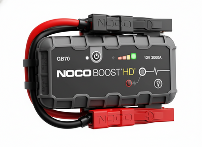 NOCO Boost HD GB70 2000A 12V UltraSafe Lithium Jump Starter – Up to 8.0L Gas & 6.0L Diesel Engines