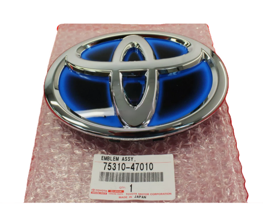 Genuine Toyota Front Grille Emblem for Camry, Highlander, Prius, Part 75310-47010 Hybrid