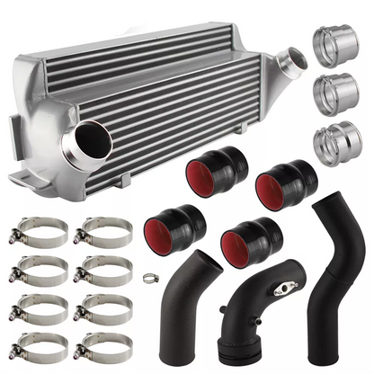 Intercooler + Piping Kit for EVO2 BMW 1 2 3 4 Series including models like 228i 320i 328i 128i and 420i