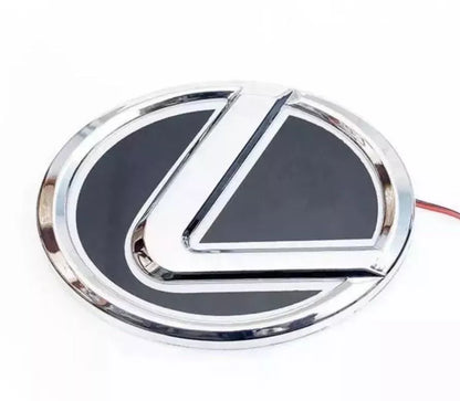 Lexus White LED Emblems Logo 125mm for LS270 RX450h CT200 EX250 IS250 IS350 ISF