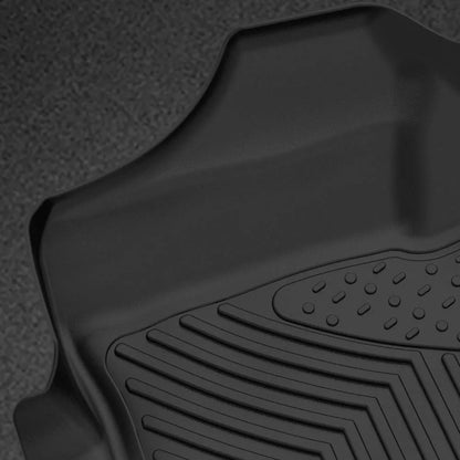 OEDRO 1st Row Floor Mats Liner for 2015-2021 Ford Transit 150/250/350 TPE Rubber