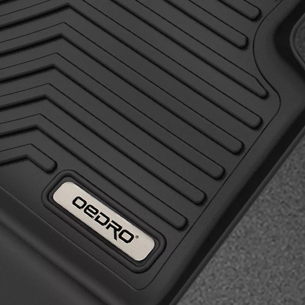 OEDRO 1st Row Floor Mats Liner for 2015-2021 Ford Transit 150/250/350 TPE Rubber