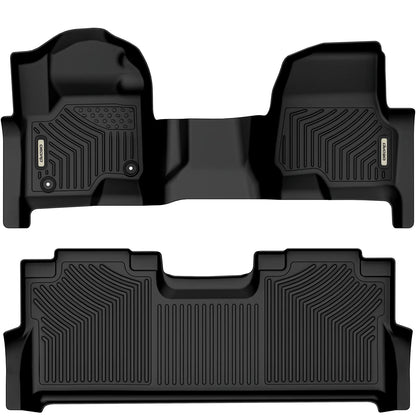 OEDRO 3D TPE Floor Mat Liner for 2017-2024 Ford F-250/F-350 Super Duty Crew Cab