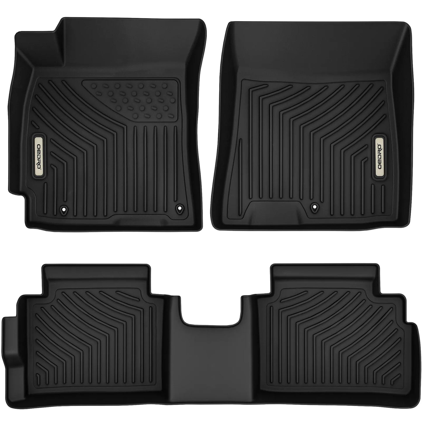 OEDRO Car Floor Mats for 2017-2020 Hyundai Elantra All-Weather Rubber Liners