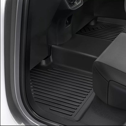 OEDRO Floor Mats Custom for 2017-2024 Jeep Compass All-Weather TPE 1st+2nd Row