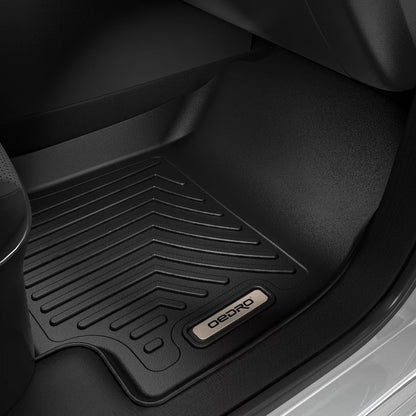 OEDRO Floor Mats Custom for 2017-2024 Jeep Compass All-Weather TPE 1st+2nd Row