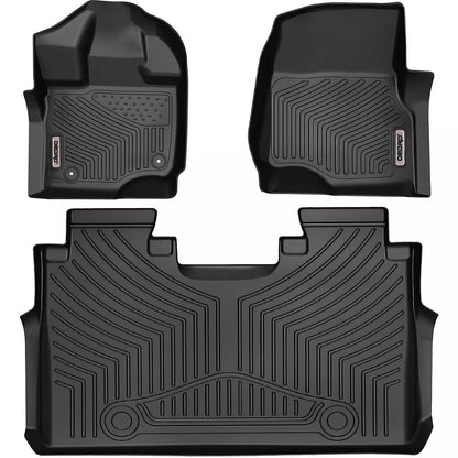 OEDRO Floor Mats Liners for 2015-2024 Ford F-150/F-150 Lightning Super Crew Cab