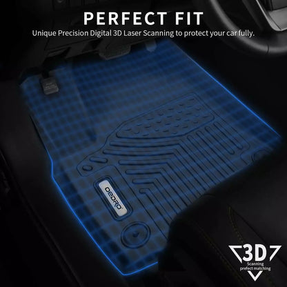 OEDRO Floor Mats Liners for 2018-2024 GMC Terrain Terrain Denali TPE 3D Molded