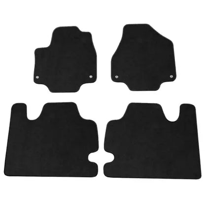 OEM 2016-2024 Chrysler Pacifica & Voyager Carpet Floor Mat Set - Black