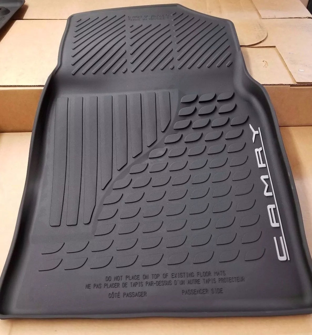 OEM NEW All-Weather Rubber Floor Liner Mat Set for 2018-2020 Toyota Camry