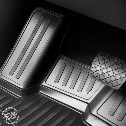 OMAC All-Weather Floor Mats Liner for 2007-2013 Toyota Tundra Double Cab/CrewMax