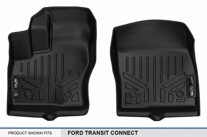 SMARTLINER Custom Fit 1st Row Floor Mats for 2014-2021 Ford Transit Connect