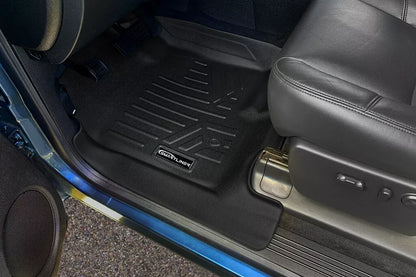 SMARTLINER Custom Fit Floor Mats 2 Rows 2007-2014 Tahoe/Yukon/Suburban/Yukon XL