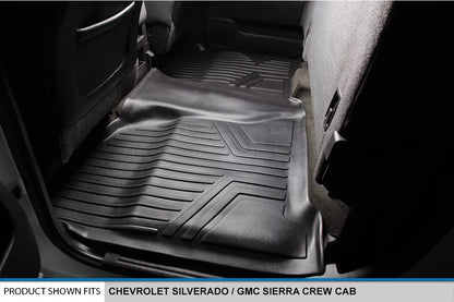 SMARTLINER Floor Mats for 2014-2018 Silverado/Sierra 1500 / 2015-2019 2500/3500 Crew Cab