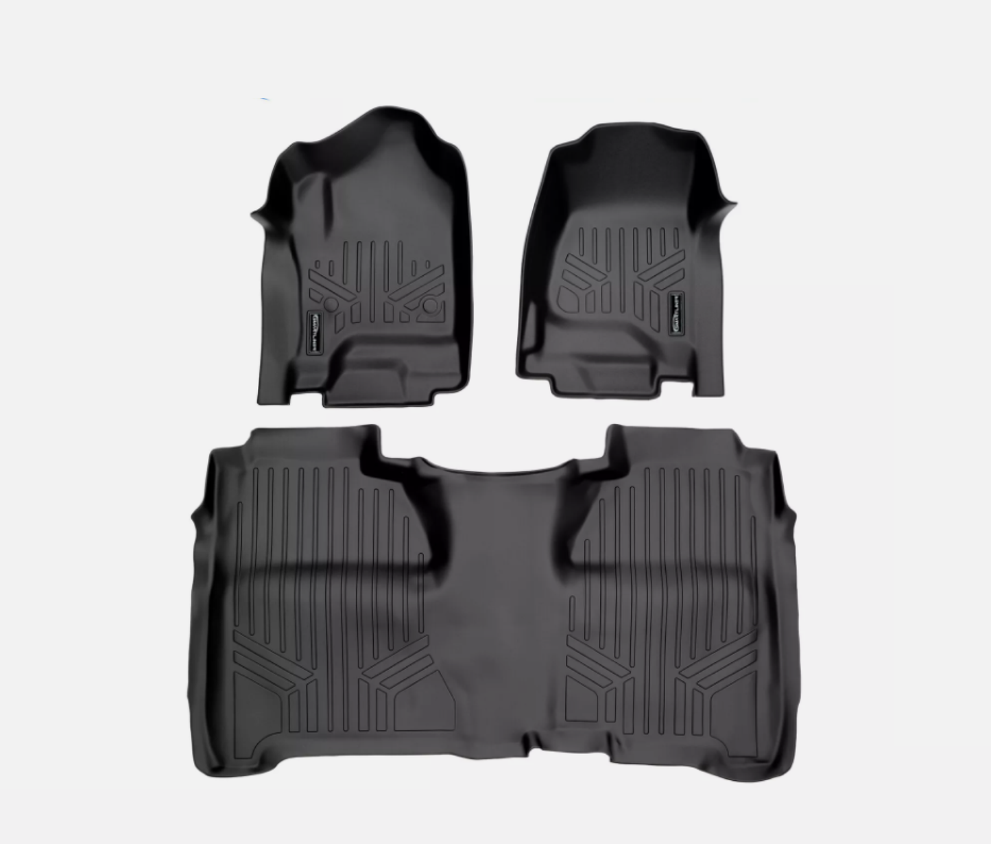 SMARTLINER Floor Mats for 2014-2018 Silverado/Sierra 1500 / 2015-2019 2500/3500 Crew Cab