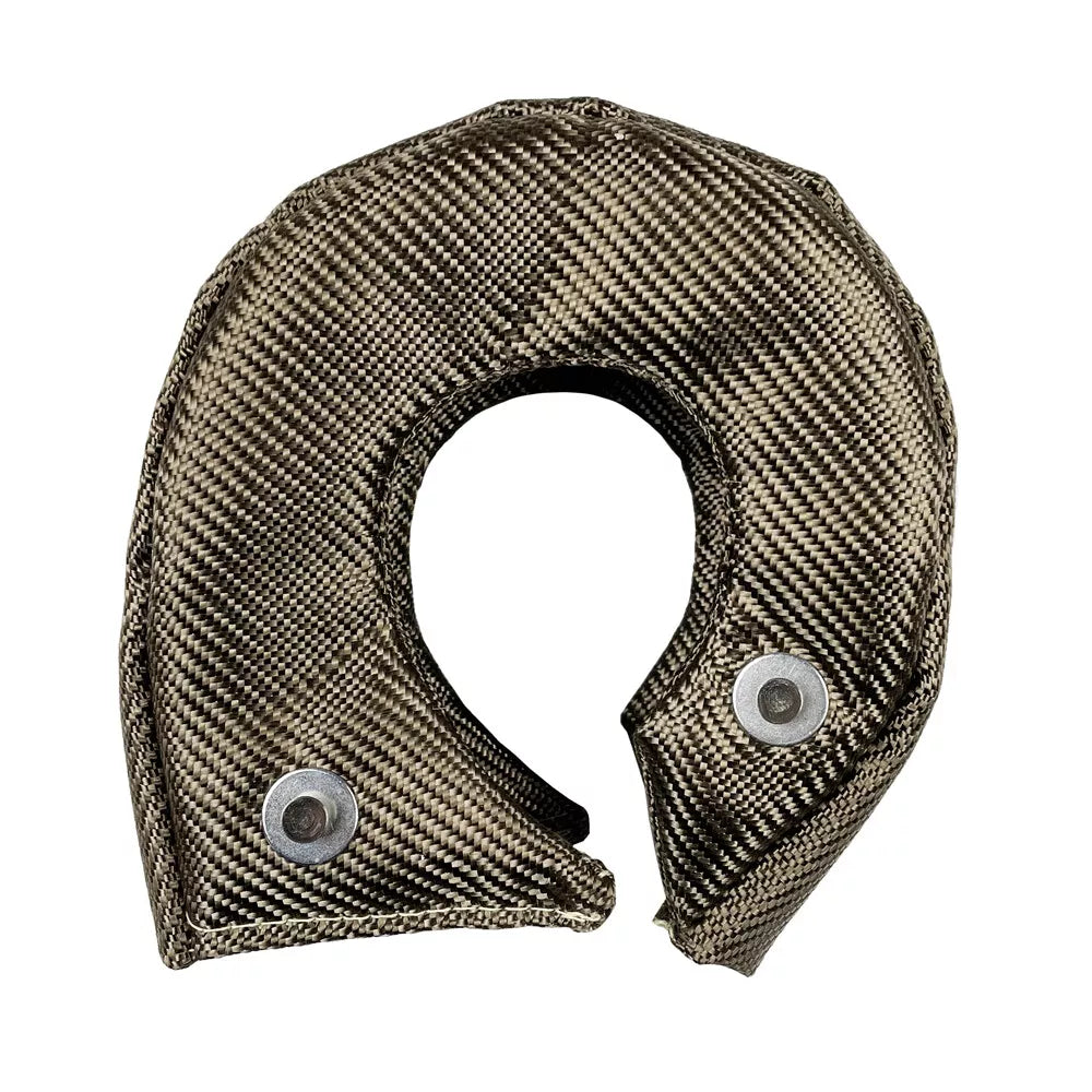 Titanium Fiber T3 Turbo Blanket - Heat Shield Barrier Cover for Turbochargers