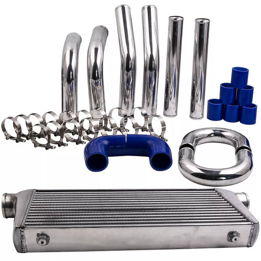 Universal Intercooler 31" x 13" x 3" with 3" Inlet/Outlet & 2.5" Aluminum Pipe Kit