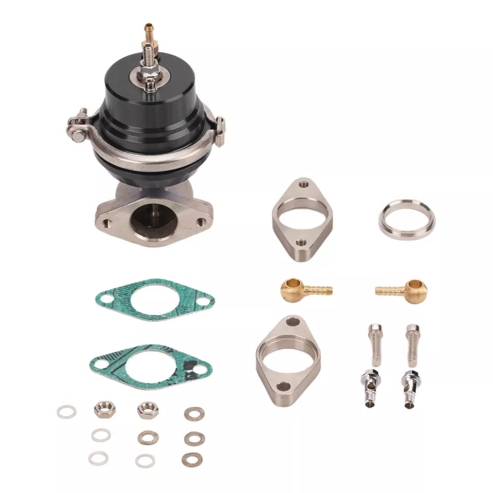 Universal T3 T4 T04E Turbo Stage III Kit with Wastegate Turbo Intercooler and Piping - 10 Piece Kit