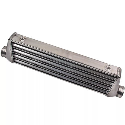 Universal Turbo Front Mount Aluminum Intercooler 27" x 7" x 2.5" Tube & Fin