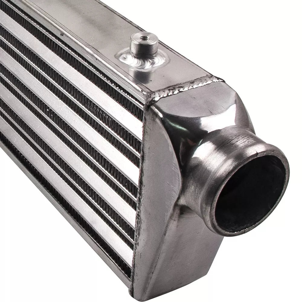 Universal Turbo Front Mount Aluminum Intercooler 27" x 7" x 2.5" Tube & Fin