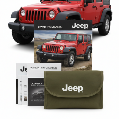2014 Jeep Wrangler Owners Manual Factory Complete Set